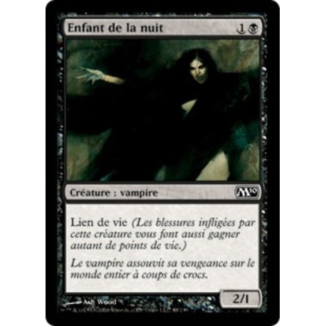 (Foil) Noire - Enfant de la nuit (C) [M10]