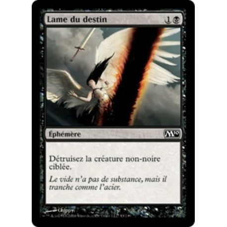 (Foil) Noire - Lame du destin (C) [M10]