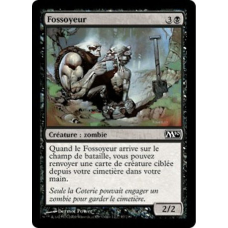 (Foil) Noire - Fossoyeur (C) [M10]