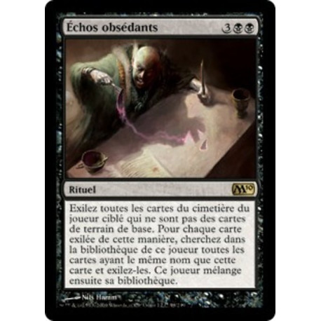 (Foil) Noire - Échos obsédants (R) [M10]