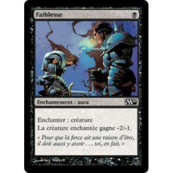 (Foil) Noire - Faiblesse (C) [M10]
