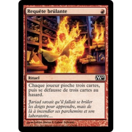 (Foil) Rouge - Requête brûlante (C) [M10]