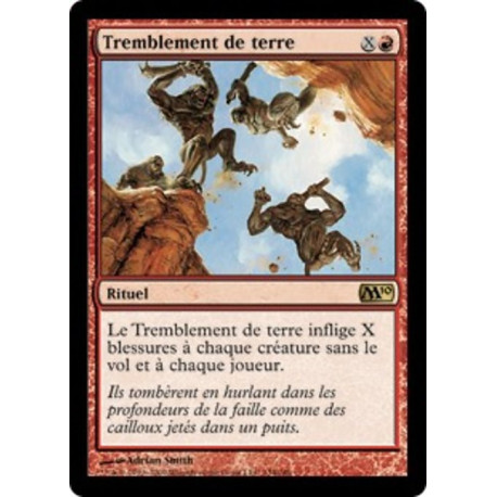 (Foil) Rouge - Tremblement de terre (R) [M10]