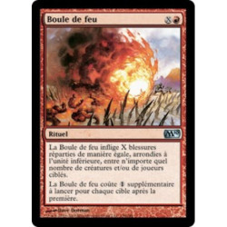 (Foil) Rouge - Boule de feu (U) [M10]