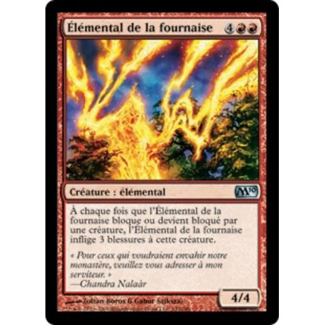 (Foil) Rouge - Élémental de la fournaise (U) [M10]