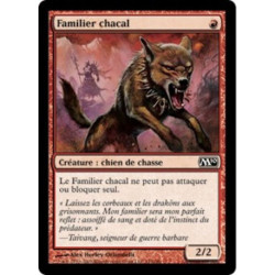(Foil) Rouge - Familier chacal (C) [M10]
