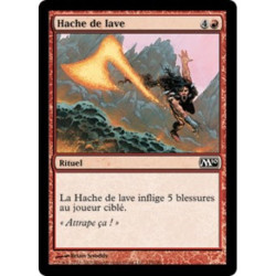 (Foil) Rouge - Hache de lave (C) [M10]