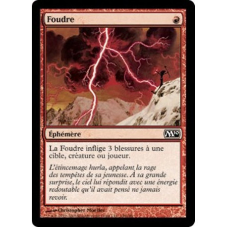 (Foil) Rouge - Foudre (C) [M10]