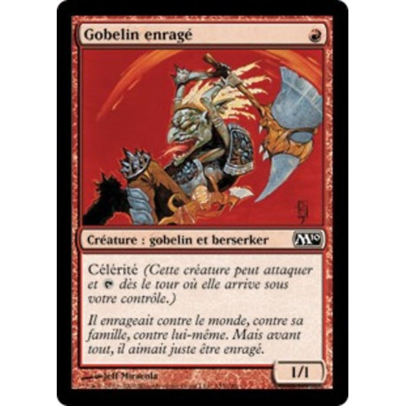 (Foil) Rouge - Gobelin enragé (C) [M10]