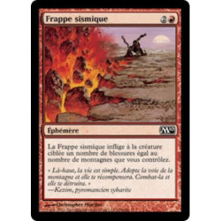 (Foil) Rouge - Frappe sismique (C) [M10]