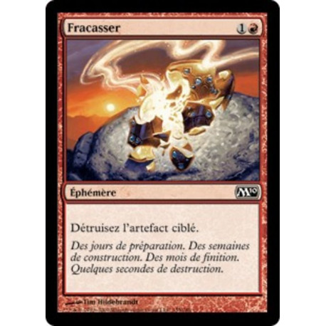 (Foil) Rouge - Fracasser (C) [M10]