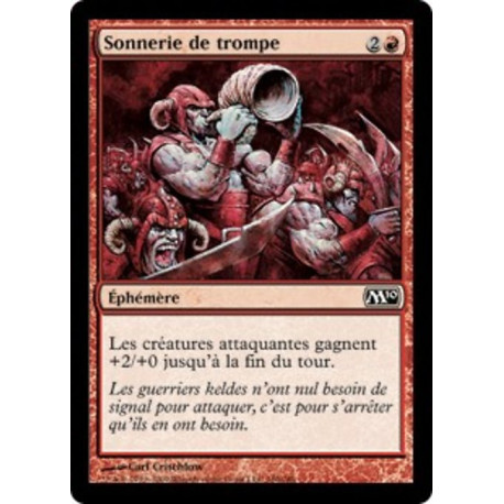 (Foil) Rouge - Sonnerie de trompe (C) [M10]