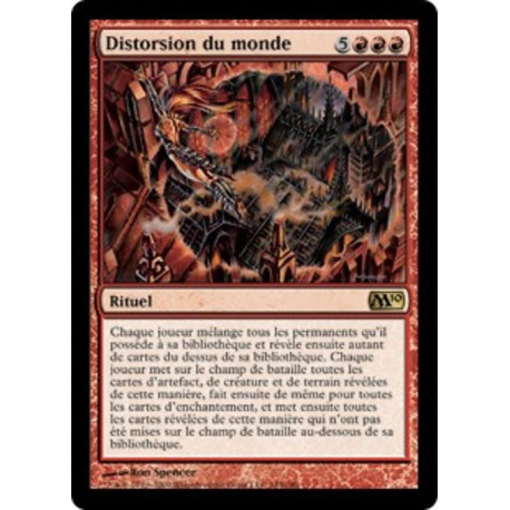 (Foil) Rouge - Distorsion du monde (R) [M10]