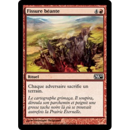 (Foil) Rouge - Fissure béante (C) [M10]