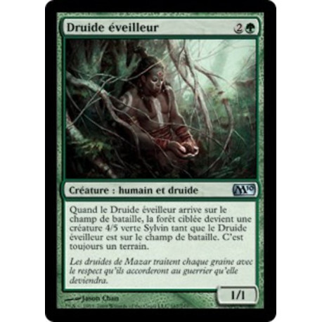 (Foil) Verte - Druide éveilleur (U) [M10]