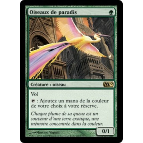 (Foil) Verte - Oiseaux de paradis (R) [M10]