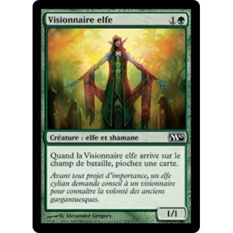 (Foil) Verte - Visionnaire elfe (C) [M10]