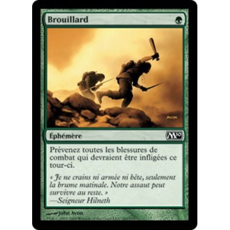 (Foil) Verte - Brouillard (C) [M10]