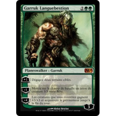 (Foil) Verte - Garruk Languebestion (M) [M10]
