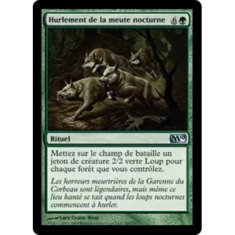 (Foil) Verte - Hurlement de la meute nocturne (U) [M10]
