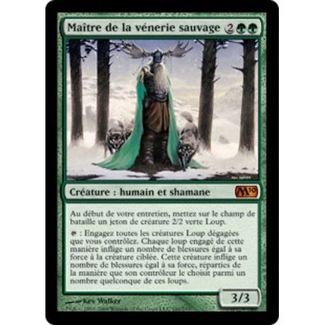 (Foil) Verte - Maître de la vénerie sauvage (M) [M10]