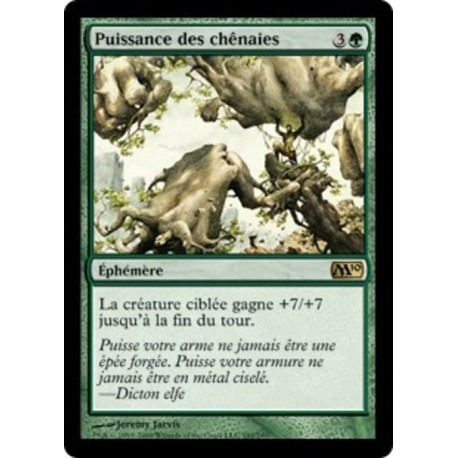 (Foil) Verte - Puissance des chênaies (R) [M10]