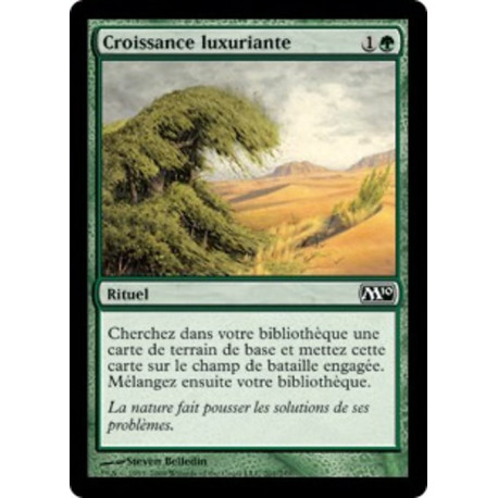 (Foil) Verte - Croissance luxuriante (C) [M10]