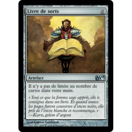 (Foil) Incolore - Livre de sorts (U) [M10]