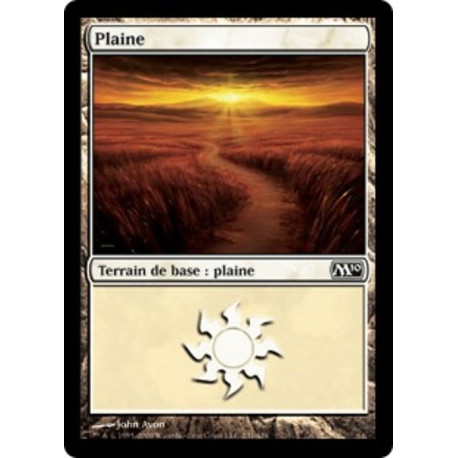 (Foil) Terrain - Plaine (V2) (L) [M10]