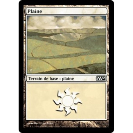 (Foil) Terrain - Plaine (V3) (L) [M10]