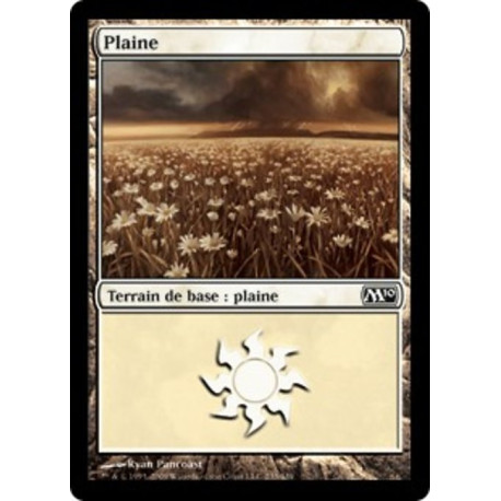 (Foil) Terrain - Plaine (V4) (L) [M10]