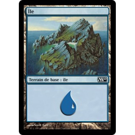(Foil) Terrain - Île (V3) (L) [M10]