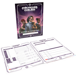 Dossier de personnage - Chroniques Oubliées Contemporain 2e édition