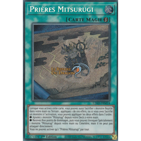 Prières Mitsurugi (SE) [L26D]
