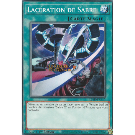 Lacération de Sabre (C) [L26D]