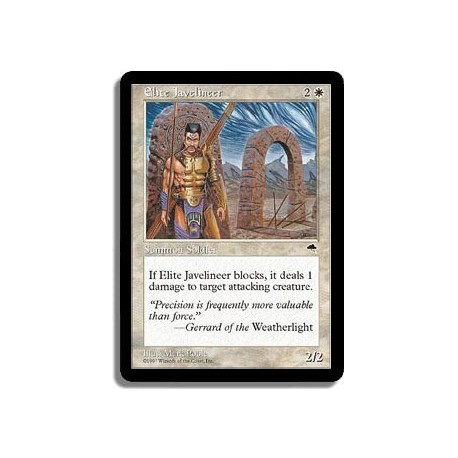Blanche - Javelinier d'elite (C)