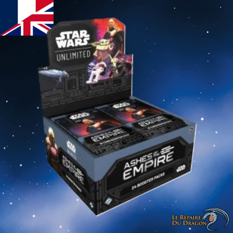Display Cendres des l'Empire (Ashes of the Empire) - Star Wars™: Unlimited (Sortie prévue le 10/07/2026)