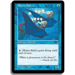 Bleue - Chevaucheuses de mantas (C)
