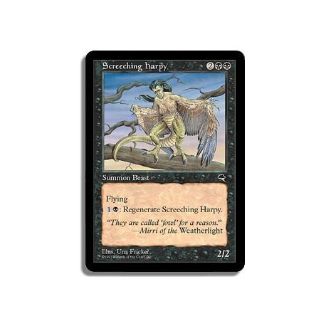 Noire - Harpie glapissante (U)