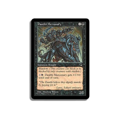 Noire - Mercenaire dauthi (U)