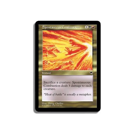 Or - Combustion spontanee (U)