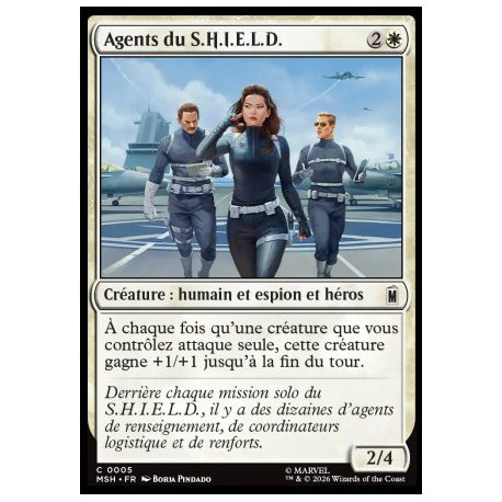 (Foil) Blanche - Agents du S.H.I.E.L.D. (C) [MSH]