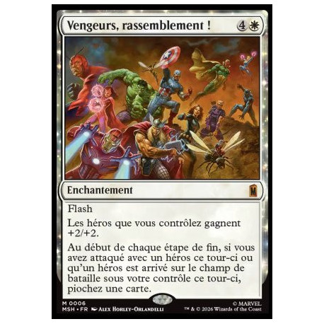 (Foil) Blanche - Vengeurs, rassemblement ! (V1) (M) [MSH]