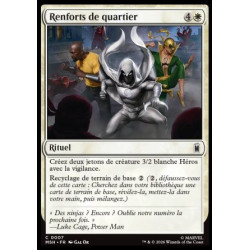 (Foil) Blanche - Renforts de quartier (C) [MSH]
