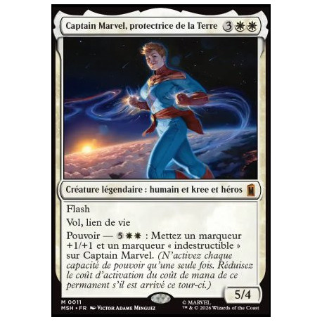 (Foil) Blanche - Captain Marvel, protectrice de la Terre (V1) (M) [MSH]