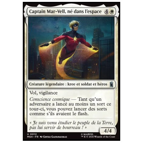 (Foil) Blanche - Captain Mar-Vell, né dans l'espace (U) [MSH]