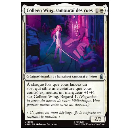 (Foil) Blanche - Colleen Wing, samouraï des rues (U) [MSH]