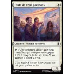 (Foil) Blanche - Foule de vrais partisans (C) [MSH]