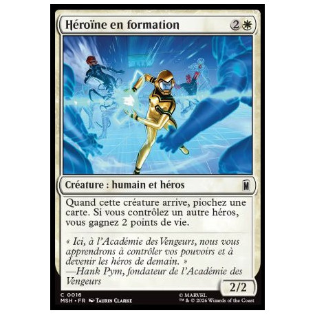 (Foil) Blanche - Héroïne en formation (C) [MSH]