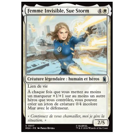 (Foil) Blanche - Femme Invisible, Sue Storm (V1) (U) [MSH]